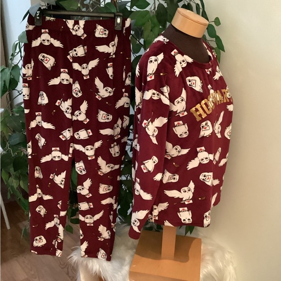 Harry Potter Wizarding World 2 piece pajama set Woman’s size Small - Picture 3 of 14
